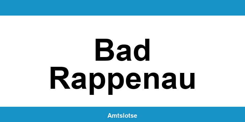 Grundbuchamt Bad Rappenau – Telefonnummer beim Amtsgericht