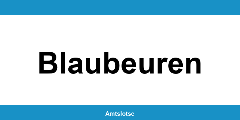 Grundbuchamt Blaubeuren – Telefonnummer beim Amtsgericht