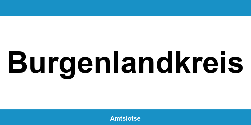 Grundbuchamt Burgenlandkreis – Telefonnummer beim Amtsgericht