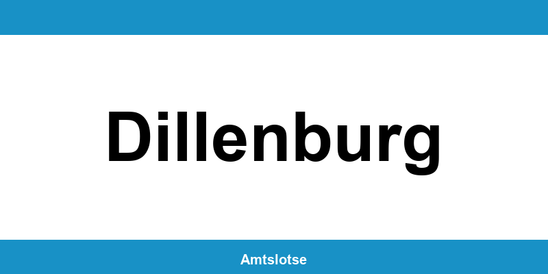 Grundbuchamt Dillenburg – Telefonnummer beim Amtsgericht