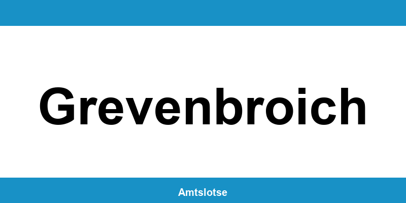 Grundbuchamt Grevenbroich – Telefonnummer beim Amtsgericht