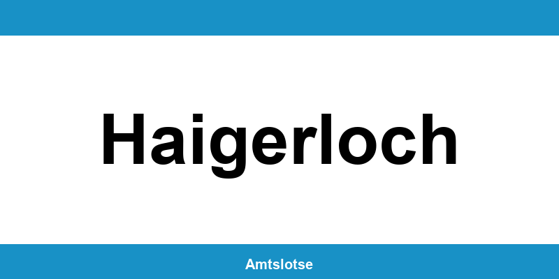 Grundbuchamt Haigerloch – Telefonnummer beim Amtsgericht