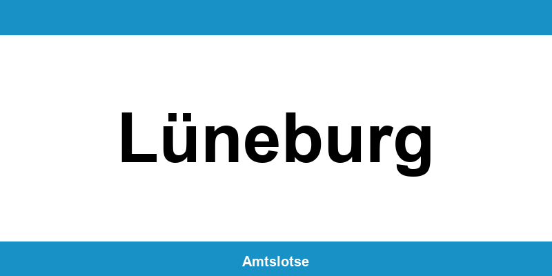 Grundbuchamt Lüneburg – Telefonnummer beim Amtsgericht