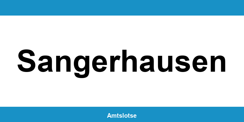Grundbuchamt Sangerhausen – Telefonnummer beim Amtsgericht