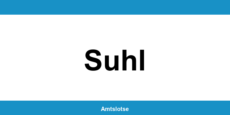 Grundbuchamt Suhl – Telefonnummer beim Amtsgericht