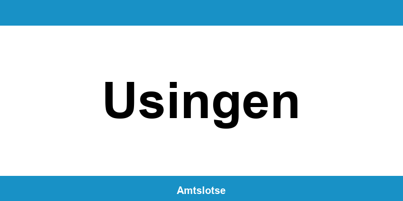 Grundbuchamt Usingen – Telefonnummer beim Amtsgericht