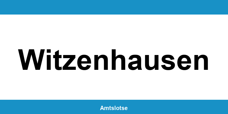 Grundbuchamt Witzenhausen – Telefonnummer beim Amtsgericht