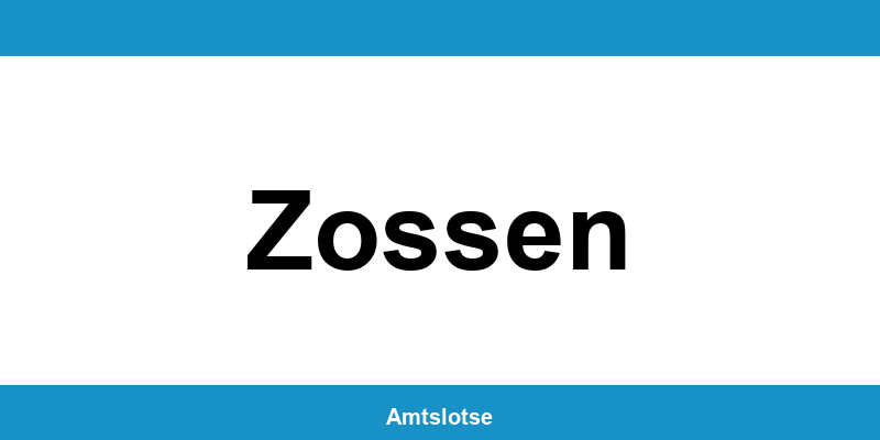 Grundbuchamt Zossen – Telefonnummer beim Amtsgericht