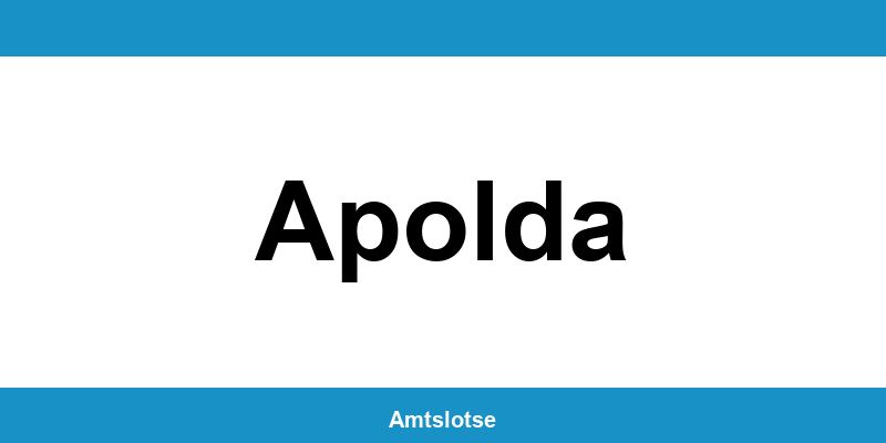 Grundbuchamt Apolda – Telefonnummer beim Amtsgericht