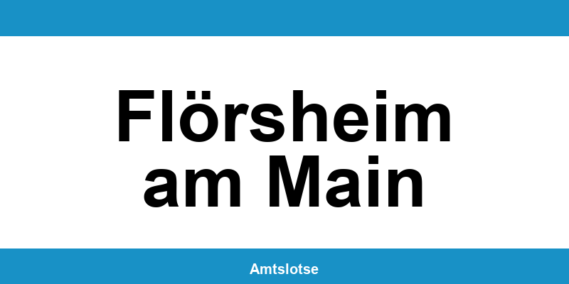 Grundbuchamt Flörsheim am Main – Telefonnummer beim Amtsgericht