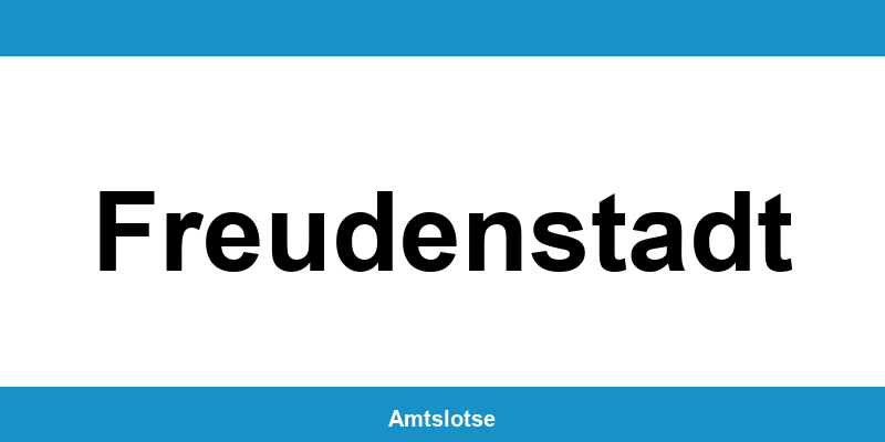 Grundbuchamt Freudenstadt – Telefonnummer beim Amtsgericht