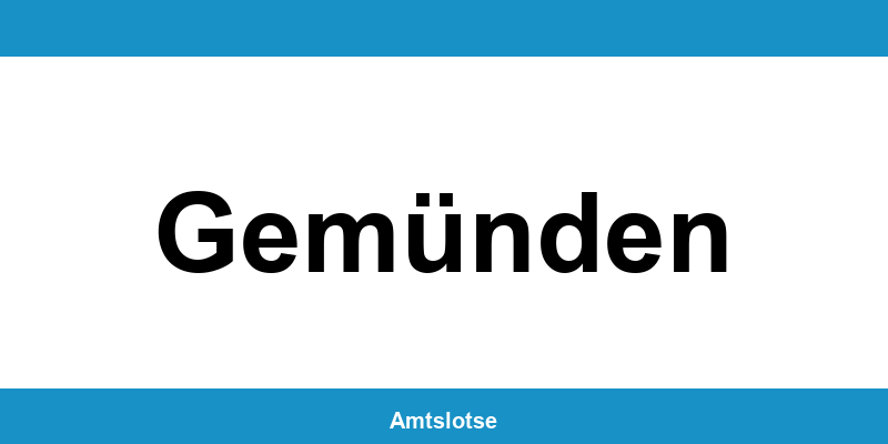 Grundbuchamt Gemünden – Telefonnummer beim Amtsgericht