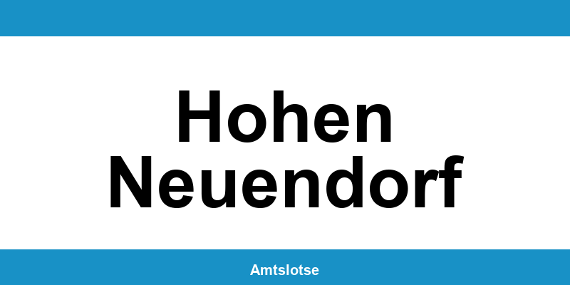 Grundbuchamt Hohen Neuendorf – Telefonnummer beim Amtsgericht