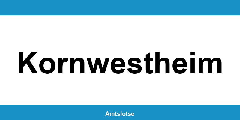 Grundbuchamt Kornwestheim – Telefonnummer beim Amtsgericht