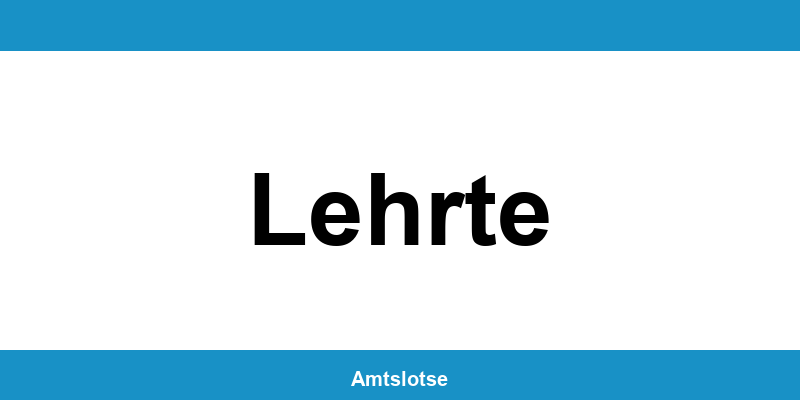 Grundbuchamt Lehrte – Telefonnummer beim Amtsgericht