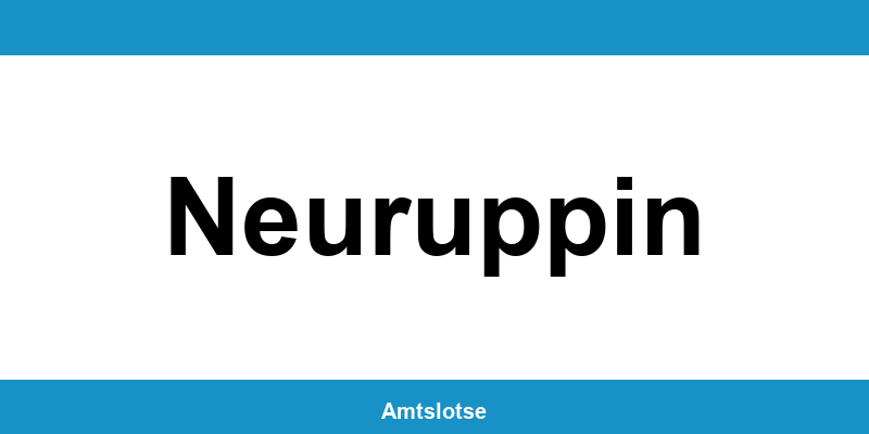 Grundbuchamt Neuruppin – Telefonnummer beim Amtsgericht