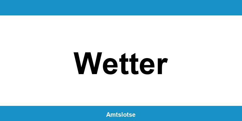 Grundbuchamt Wetter – Telefonnummer beim Amtsgericht