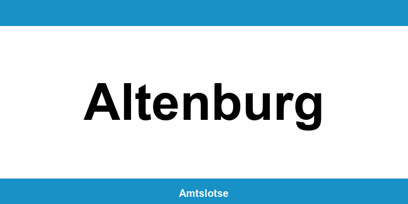 Grundbuchamt Altenburg – Telefonnummer beim Amtsgericht