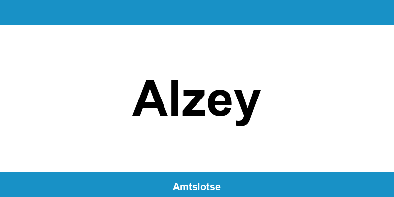 Grundbuchamt Alzey – Telefonnummer beim Amtsgericht