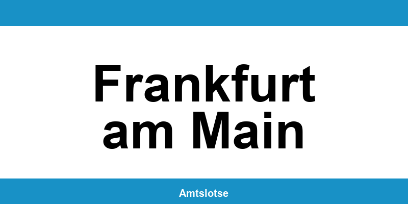 Grundbuchamt Frankfurt am Main – Telefonnummer beim Amtsgericht