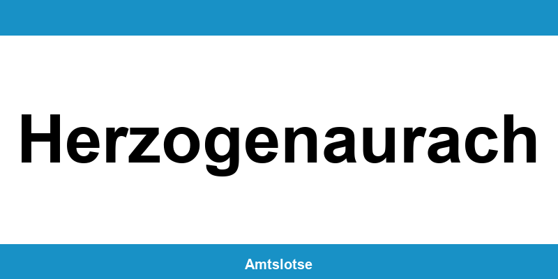 Grundbuchamt Herzogenaurach – Telefonnummer beim Amtsgericht