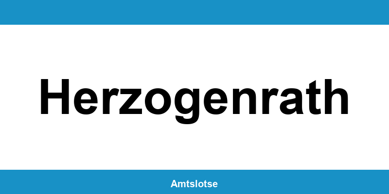 Grundbuchamt Herzogenrath – Telefonnummer beim Amtsgericht