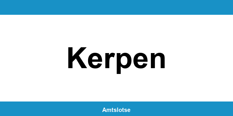 Grundbuchamt Kerpen – Telefonnummer beim Amtsgericht