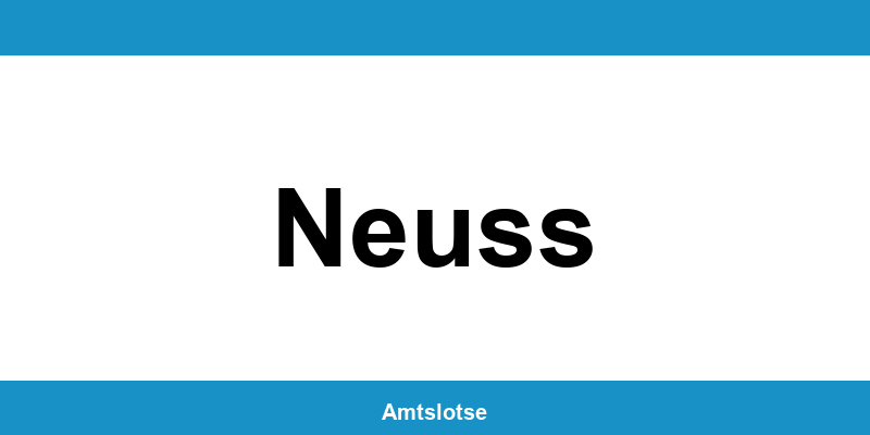 Grundbuchamt Neuss – Telefonnummer beim Amtsgericht
