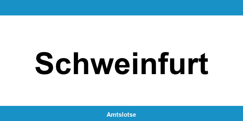 Grundbuchamt Schweinfurt – Telefonnummer beim Amtsgericht