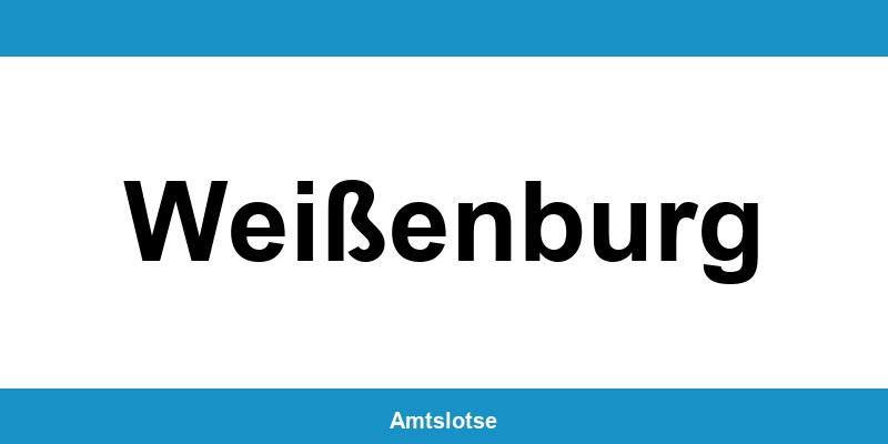 Grundbuchamt Weißenburg – Telefonnummer beim Amtsgericht