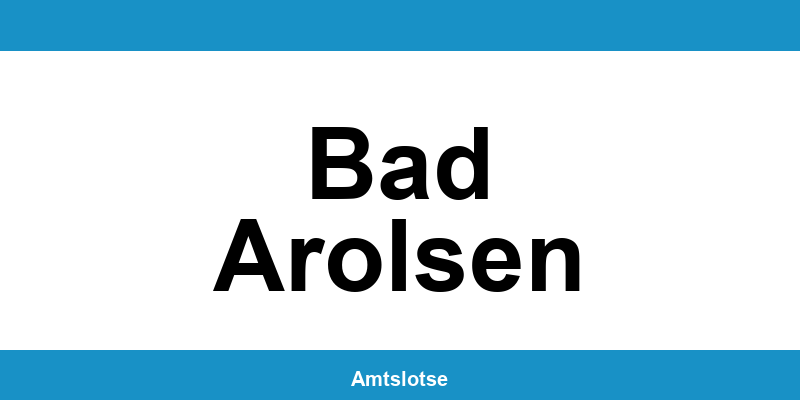 Grundbuchamt Bad Arolsen – Telefonnummer beim Amtsgericht