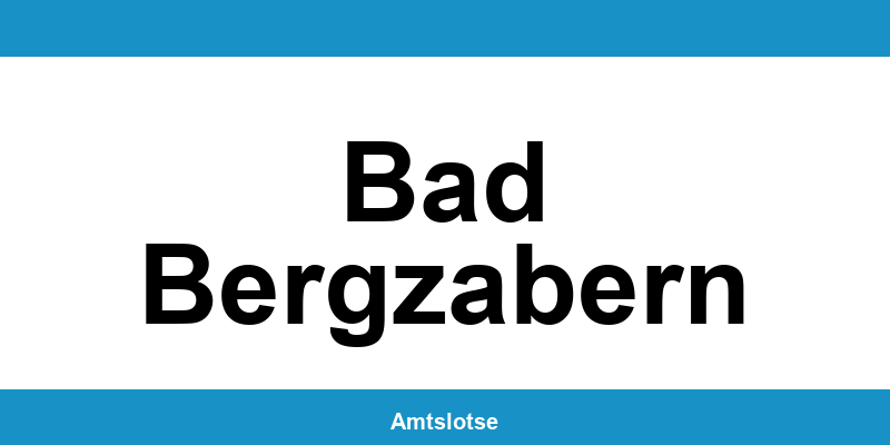 Grundbuchamt Bad Bergzabern – Telefonnummer beim Amtsgericht