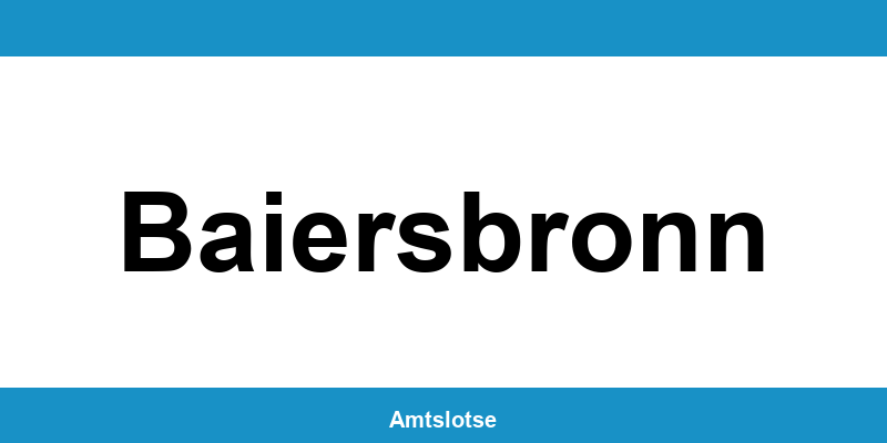Grundbuchamt Baiersbronn – Telefonnummer beim Amtsgericht
