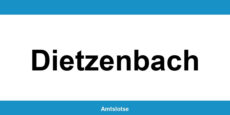 Grundbuchamt Dietzenbach – Telefonnummer beim Amtsgericht