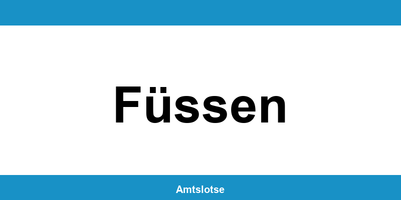 Grundbuchamt Füssen – Telefonnummer beim Amtsgericht