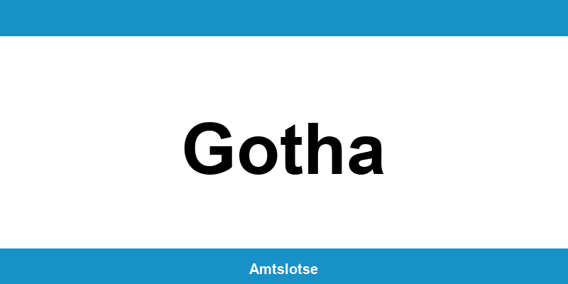 Grundbuchamt Gotha – Telefonnummer beim Amtsgericht