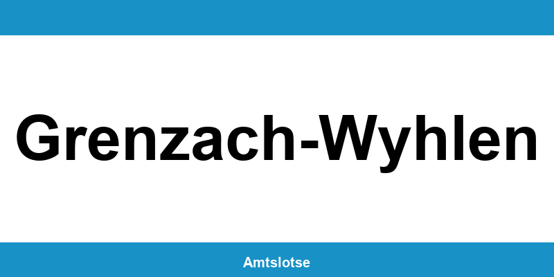 Grundbuchamt Grenzach-Wyhlen – Telefonnummer beim Amtsgericht