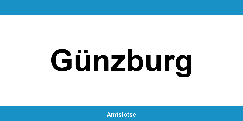 Grundbuchamt Günzburg – Telefonnummer beim Amtsgericht