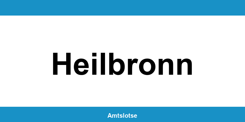 Grundbuchamt Heilbronn – Telefonnummer beim Amtsgericht
