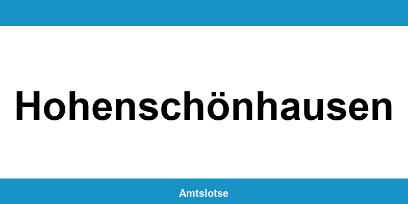 Grundbuchamt Hohenschönhausen – Telefonnummer beim Amtsgericht