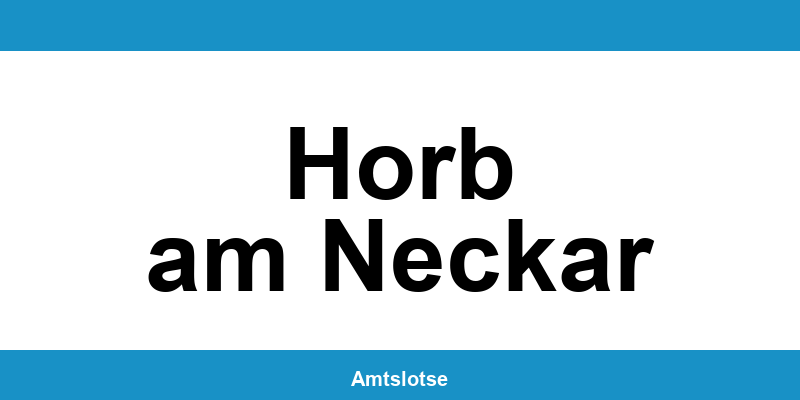 Grundbuchamt Horb am Neckar – Telefonnummer beim Amtsgericht