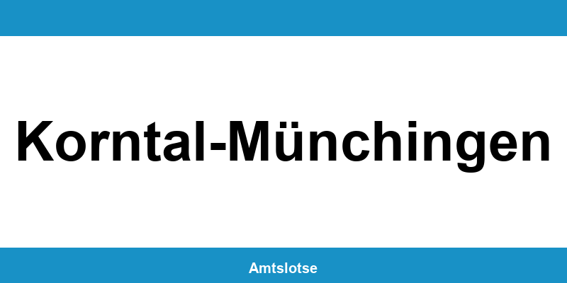 Grundbuchamt Korntal-Münchingen – Telefonnummer beim Amtsgericht