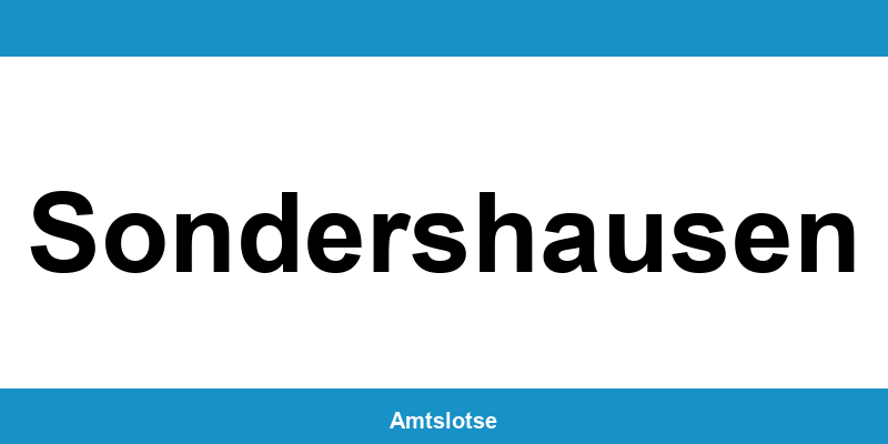 Grundbuchamt Sondershausen – Telefonnummer beim Amtsgericht