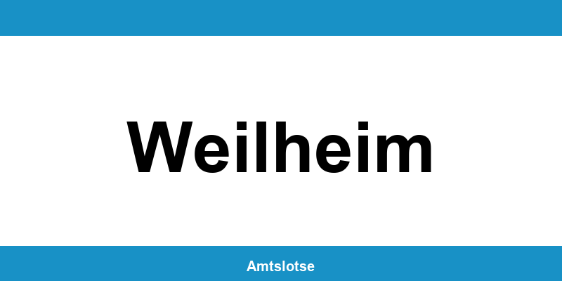 Grundbuchamt Weilheim – Telefonnummer beim Amtsgericht