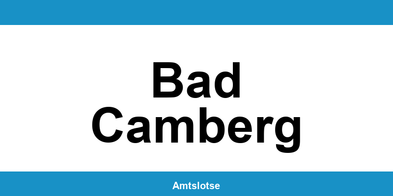 Grundbuchamt Bad Camberg – Telefonnummer beim Amtsgericht
