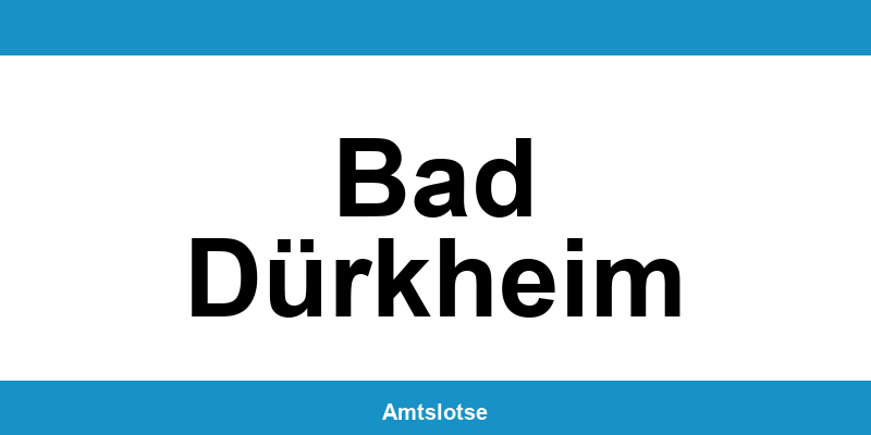 Grundbuchamt Bad Dürkheim – Telefonnummer beim Amtsgericht