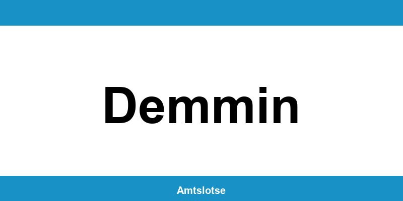 Grundbuchamt Demmin – Telefonnummer beim Amtsgericht