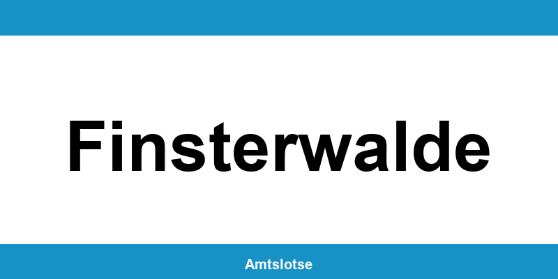 Grundbuchamt Finsterwalde – Telefonnummer beim Amtsgericht