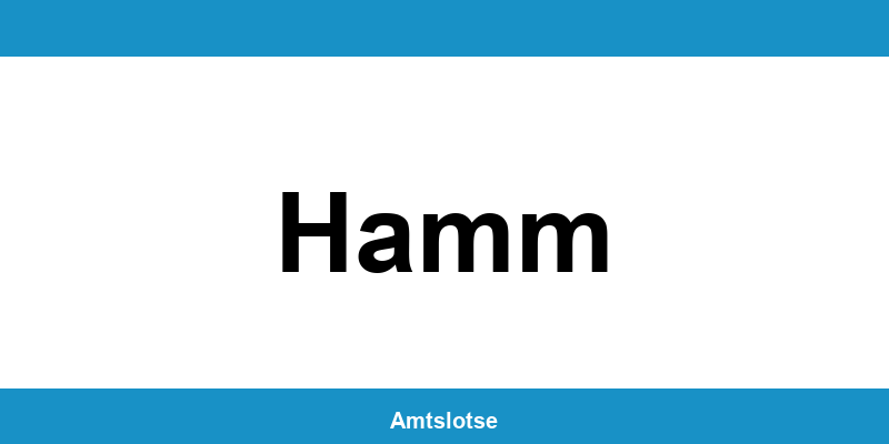 Grundbuchamt Hamm – Telefonnummer beim Amtsgericht