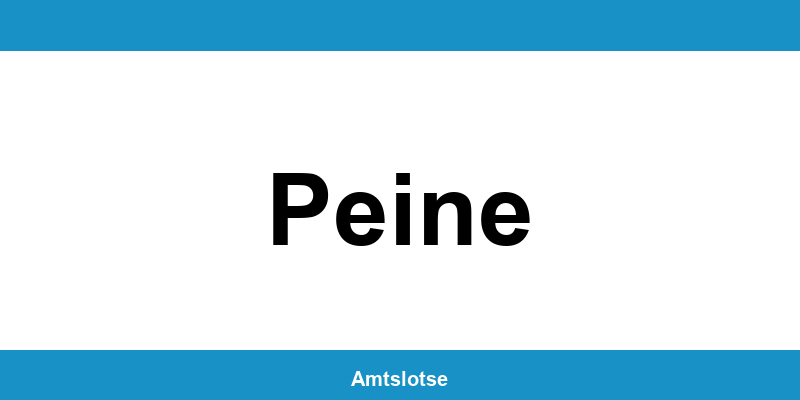 Grundbuchamt Peine – Telefonnummer beim Amtsgericht